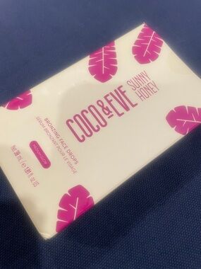 Coco & Eve Sunny Honey Bronzing Face Drops - Pink/White
